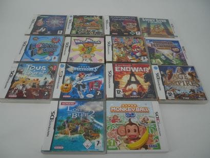 *NINTENDO
Fourteen games for Nintendo DS...