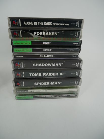 *SONY. PLAYSTATION 1
Lot of eighteen various...