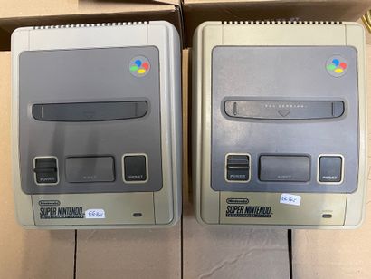*NINTENDO. SUPER NINTENDO Entertainment System
Two...
