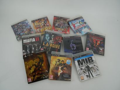 *SONY. PLAYSTATION 3
Lot of eleven various...