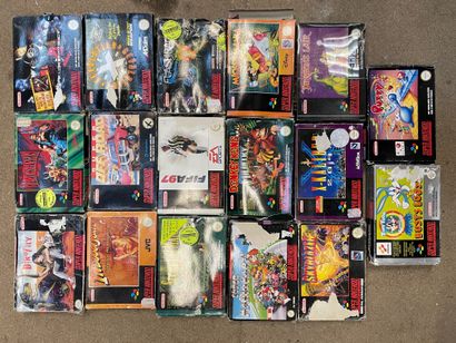 *NINTENDO. SUPER NINTENDO Entertainment System
Lot...