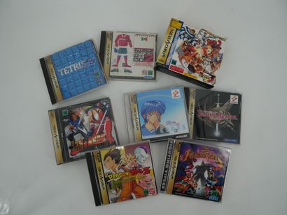 *SEGA. SEGA SATURN
Lot of eight various video...