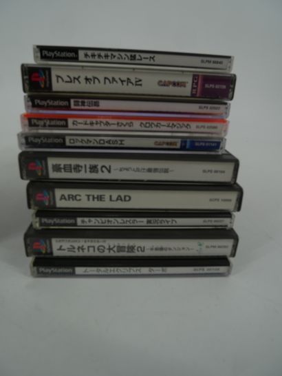 *SONY. PLAYSTATION 1.
Lot of nineteen various...