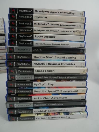 *SONY. PLAYSTATION 2
Lot of fifty various...