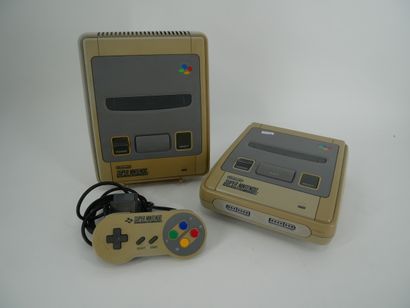 *NINTENDO. SUPER NINTENDO Entertainment System
Two...