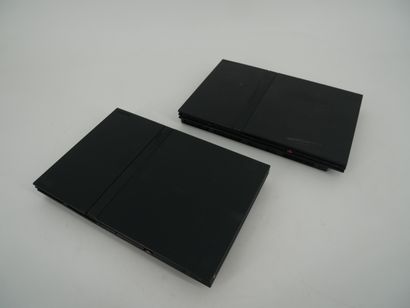*SONY. PLAYSTATION 2
Two consoles 
As is