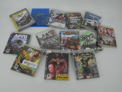 *SONY. PLAYSTATION 3
Lot of thirteen various...