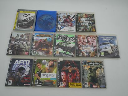 *SONY. PLAYSTATION 3
Lot of thirteen various...