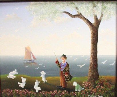 Daniel BONNEC (né en 1962)
Dresseur au bord...