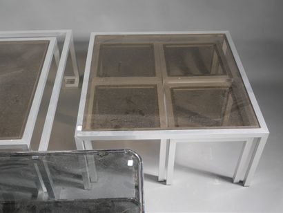 80s lot:
- Cream laminate sideboard
H: 83...