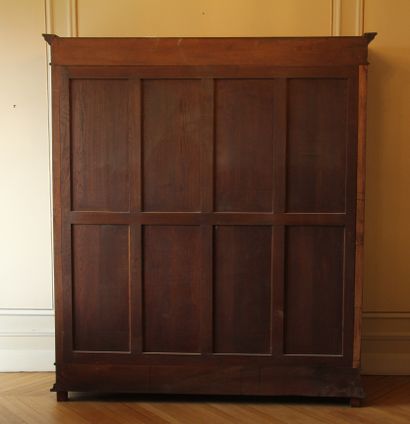 Office furniture in mahogany and bronze elements...