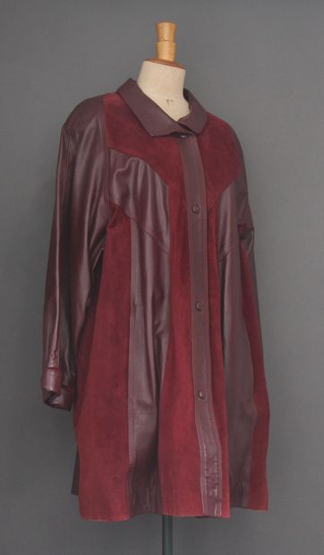 Francesco RIZZI
Veste longue en cuir et peau...
