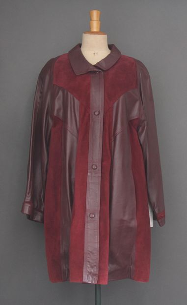 Francesco RIZZI
Veste longue en cuir et peau...