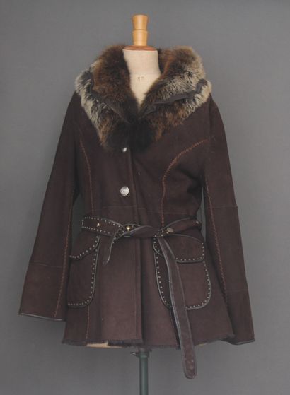 INTUITION
Veste en agneau nappa, doublure...