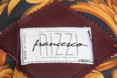Francesco RIZZI
Veste longue en cuir et peau...