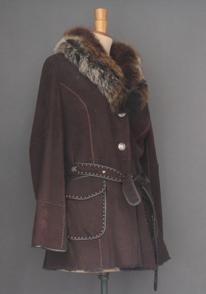INTUITION
Veste en agneau nappa, doublure...