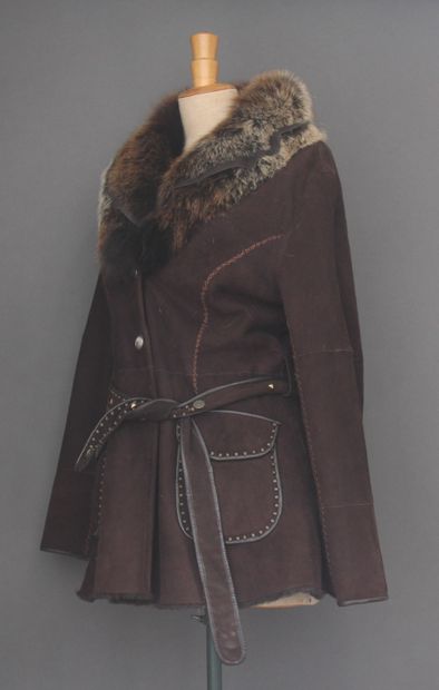 INTUITION
Veste en agneau nappa, doublure...