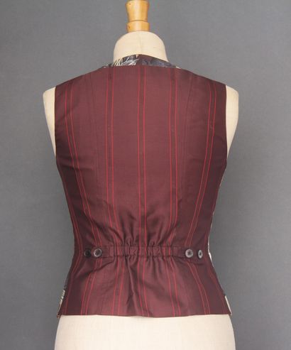 HERMES Paris
Gilet pour femme en soie à décor...