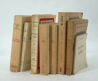 - CHARLES DE GAULLE. War speeches. 1940-1943.
Éditions...