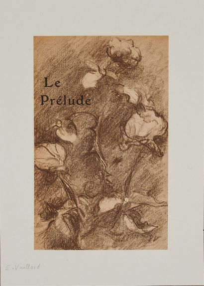 Edouard VUILLARD (1868-1940). 
LE PRELUDE...
