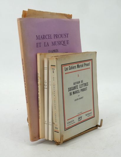 MARCEL PROUST. 
- Letters to André Gide.
With...