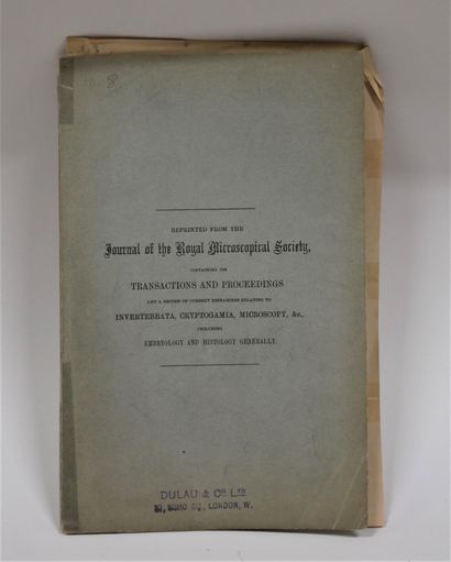 MYCOLOGY
. Georges MASSEE. 
- Monograph of...