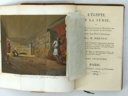 - M. BRETON. L'Egypte et la Syrie, ou mœurs,...