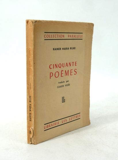 RAINER MARIA RILKE. 
- Les Quatrains valaisans.
Fac...