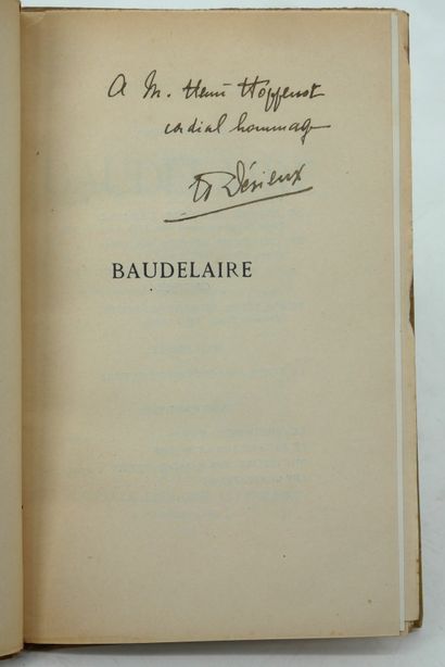 CHARLES BAUDELAIRE
- Les Epaves. 
	Lemerre,...