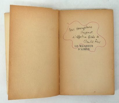 RAINER MARIA RILKE. 
- Les Quatrains valaisans.
Fac...