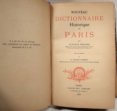 GUSTAVE PESSARD. New historical dictionary...