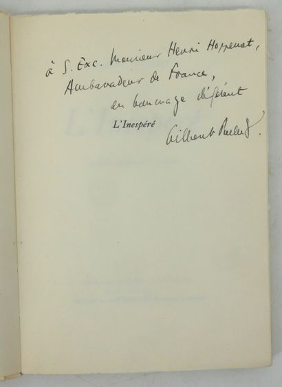 - SAINT-JOHN PERSE. Oiseaux.
NRF, Gallimard,...