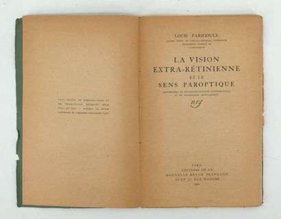[JULES ROMAINS] LOUIS FARIGOULE. Extra-retinal...