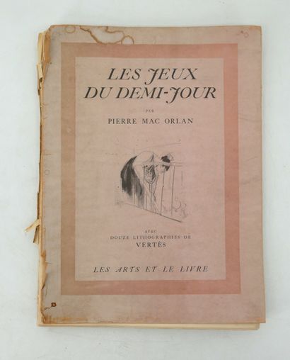 - PIERRE MAC ORLAN. Les jeux du demi-jour.
12...
