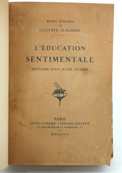 GUSTAVE FLAUBERT. 
- Madame Bovary. Mœurs...