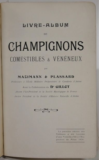MYCOLOGY
. Georges MASSEE. 
- Monograph of...