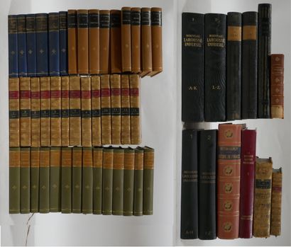 MISCELLANEOUS Large lot of bound works including...