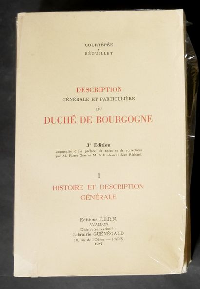 BOURGOGNE
COURTEPEE AND BEGUILLET. 
Description...