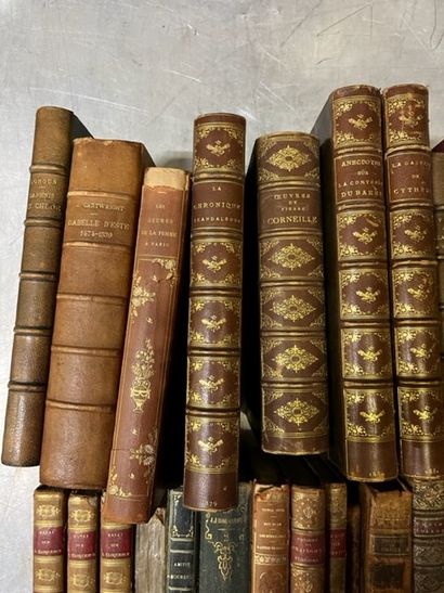 MISCELLANEOUS Large lot of bound works, including...