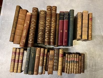 MISCELLANEOUS Large lot of bound works, including...