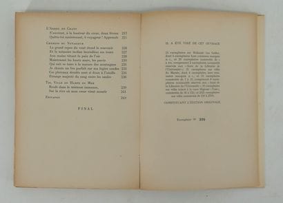 - FRANCIS PONGE. Le Carnet du bois de pins.
Mermod,...