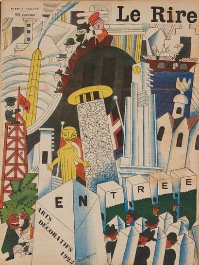 Louis TOUCHAGUES (1893-1974)
LE RIRE n°341...