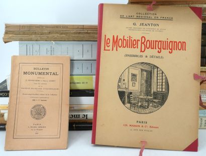 BOURGOGNE
Numerous bound and paperback volumes:...
