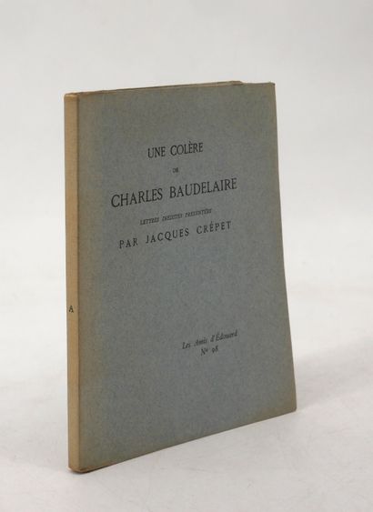 CHARLES BAUDELAIRE
- Les Epaves. 
	Lemerre,...