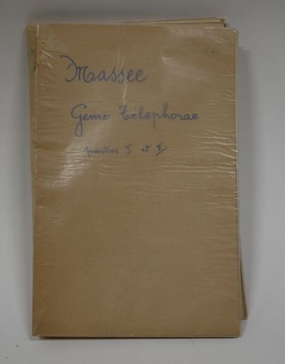 MYCOLOGY
. Georges MASSEE. 
- Monograph of...