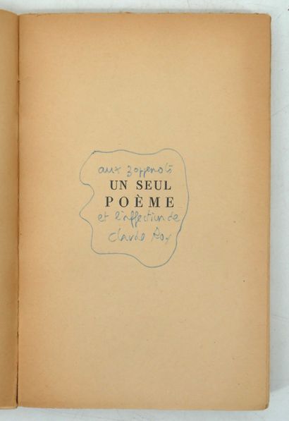 RAINER MARIA RILKE. 
- Les Quatrains valaisans.
Fac...