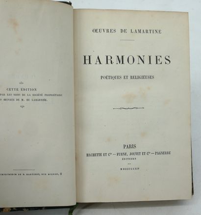 ALPHONSE DE LAMARTINE. 
- Chute d'un ange....