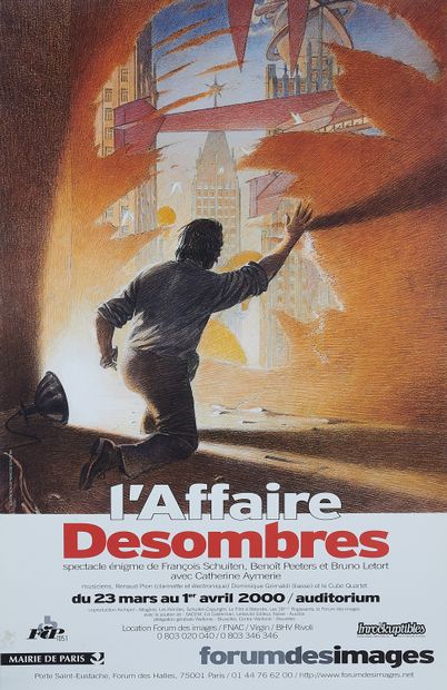 François SCHUITEN (born 1956). 
L'AFFAIRE...