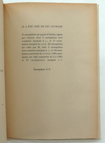 PIERRE JEAN JOUVE. 
- Gloire.
LUF, 1944.
...