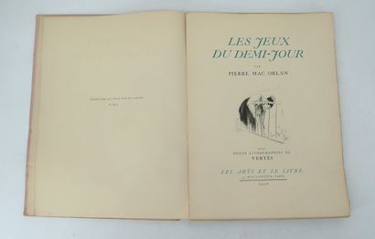 - PIERRE MAC ORLAN. Les jeux du demi-jour.
12...
